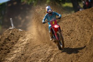 Hunter Lawrence guida la Honda HRC Progressive nella sfida 450MX dell’AMA Pro Motocross a Spring Creek