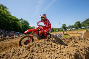 Hunter Lawrence al round di Spring Creek dell’AMA Pro Motocross 2026