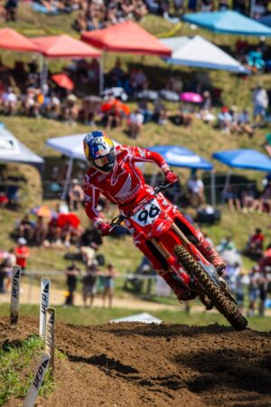 Hunter Lawrence nel round di Spring Creek dell'AMA Pro Motocross 2026