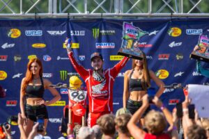 Hunter Lawrence guida la Honda HRC Progressive nella sfida 450MX dell’AMA Pro Motocross a Spring Creek