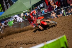 Hunter Lawrence guida la Honda HRC Progressive nella sfida 450MX dell’AMA Pro Motocross a Spring Creek