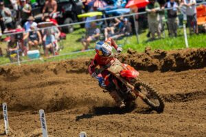 Hunter Lawrence al comando della 450MX nel round AMA Pro Motocross di Spring Creek