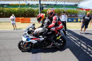Dunlop CIV Misano durante il round Bardahl con le gare 1 di Moto4, Sportbike e Moto3