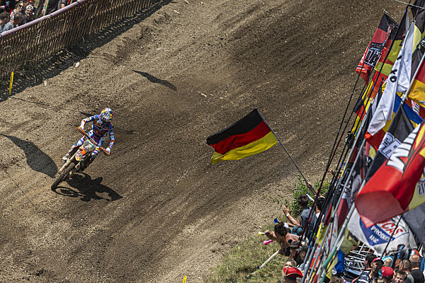 Simon Laengenfelder nel contesto del MXGP Repubblica Ceca a Loket