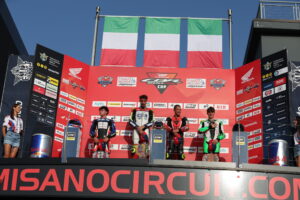 Honda CBR600RR in configurazione trofeo Pro Honda CBR600RR Cup a Misano