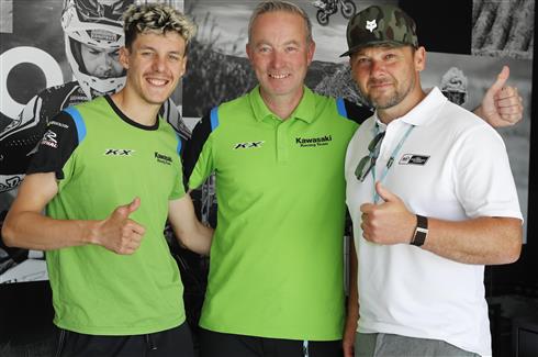Stephen Sword impegnato nell’Academy ACU motocross per sostenere i giovani piloti britannici