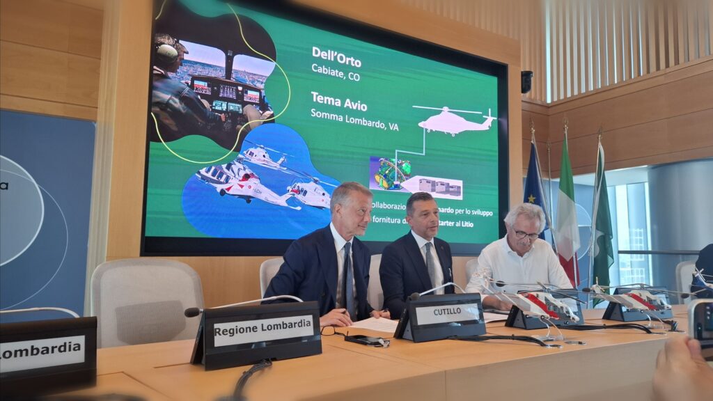 Batteria starter al litio Dellorto per applicazioni aeronautiche