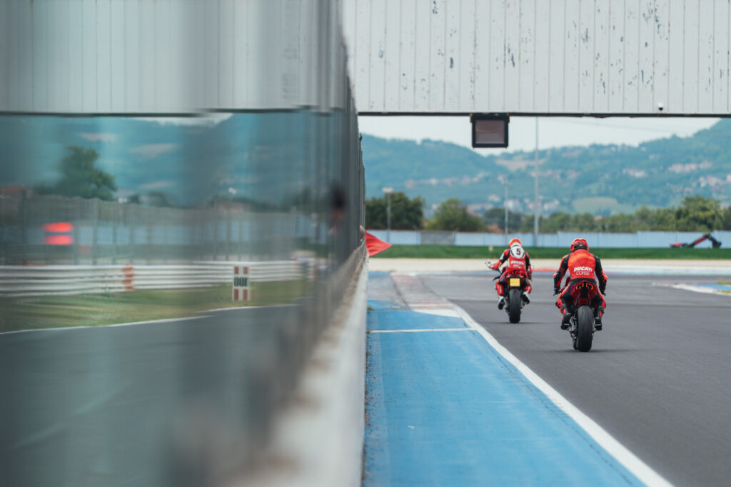 DRE Racetrack Ducati al Misano World Circuit con i corsi di guida in pista