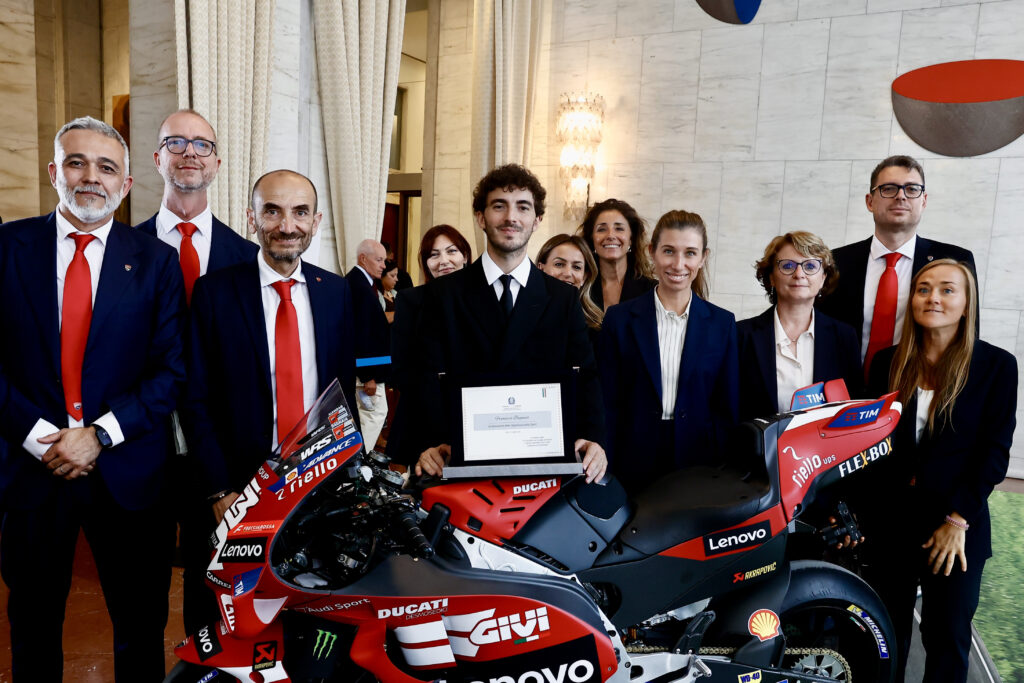 Ducati alla Farnesina per l'iniziativa Moto d'Italia e la diplomazia sportiva
