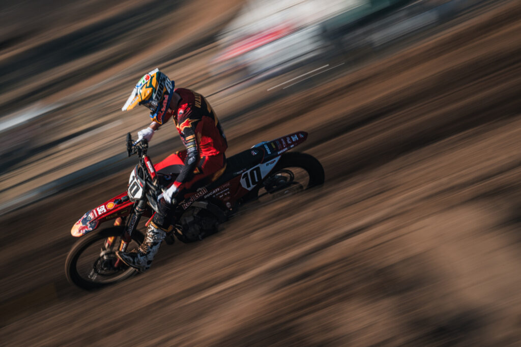 Ducati Desmo450 MX del Red Bull Ducati Factory MXGP Team al GP del Sud Africa
