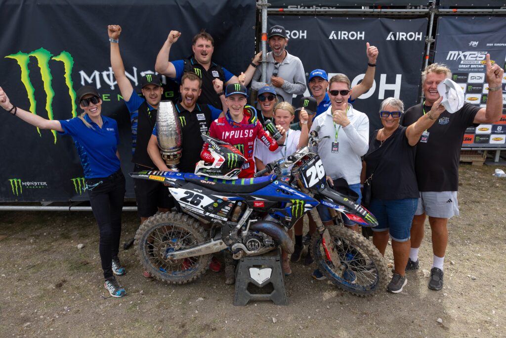 Yamaha nella classe EMX125 al round di Foxhills