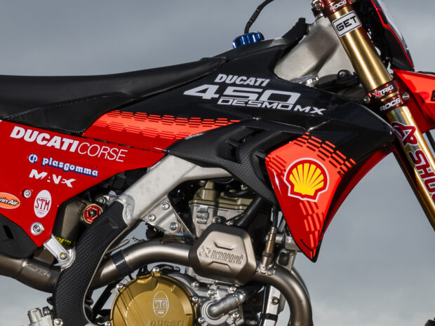 Romain Febvre nel progetto Ducati MXGP con la Desmo450 MX per le stagioni 2027 e 2028
