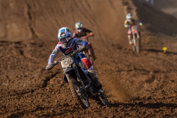 Yamaha al MXGP della Gran Bretagna sul circuito di Foxhills