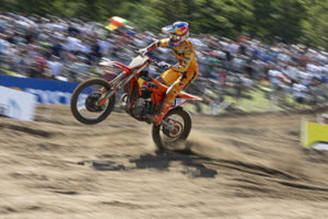 Andrea Adamo con Red Bull KTM Factory Racing al MXGP delle Fiandre di Lommel