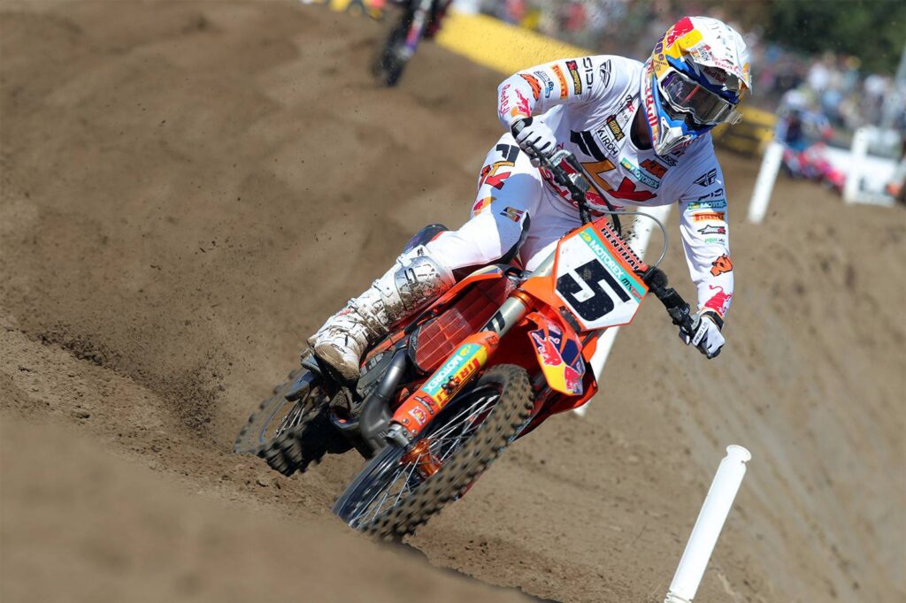 Piloti Red Bull KTM De Carli nel weekend di MXGP a Lommel
