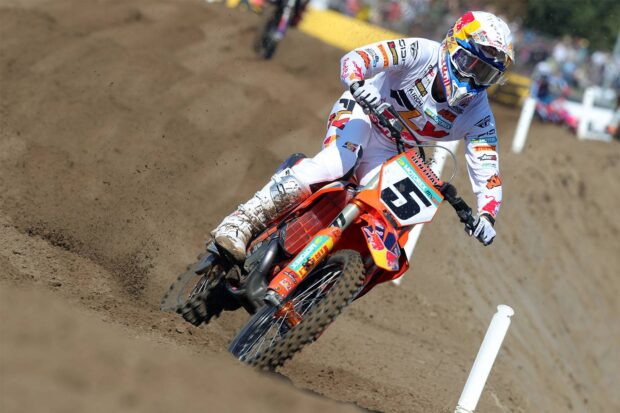 Piloti Red Bull KTM De Carli nel weekend di MXGP a Lommel