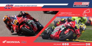 Honda HRC Castrol al GP Gran Bretagna MotoGP con Marini e Mir