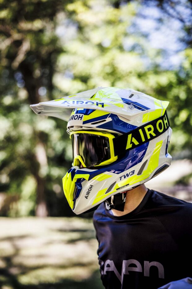 Casco AIROH Twist 3 per l’utilizzo off road e le attività fuoristrada