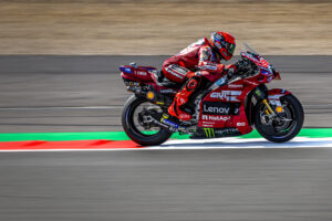 Ducati Lenovo Team nel contesto del GP di Gran Bretagna della MotoGP a Silverstone