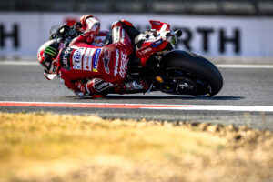 Ducati Lenovo Team nel contesto del GP di Gran Bretagna MotoGP a Silverstone