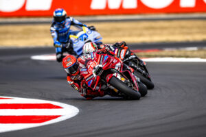 Ducati Lenovo Team nella Sprint di Silverstone condizionata dai problemi di grip al posteriore