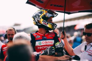 Honda HRC Castrol al Gran Premio di Gran Bretagna MotoGP a Silverstone