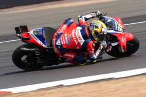 Honda HRC Castrol nel Gran Premio di Gran Bretagna MotoGP a Silverstone
