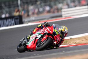 Honda HRC Castrol nel Gran Premio di Gran Bretagna MotoGP a Silverstone