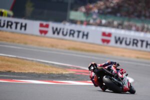 Luca Marini con Honda HRC Castrol al MotoGP British GP di Silverstone
