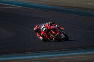 Honda HRC impegnata nel test WorldSBK a Magny-Cours
