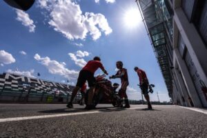 Honda HRC impegnata nel test WorldSBK a Magny-Cours