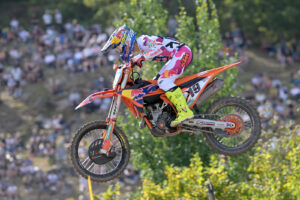 Sacha Coenen al GP Svezia MXGP di Uddevalla con la KTM 250 SX-F