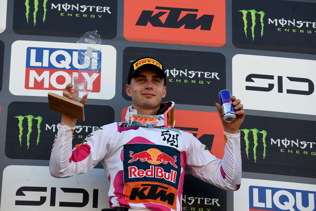 Sacha Coenen e il Red Bull KTM Factory Racing al GP Svezia MXGP di Uddevalla