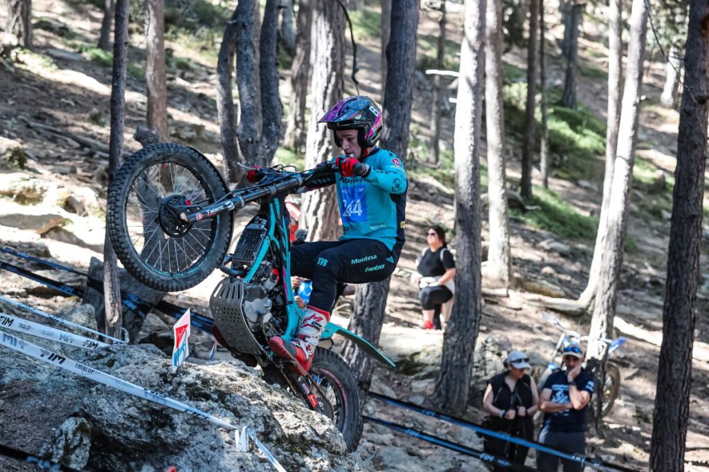 Alex Canales su Montesa nel Mondiale Trial2, stagione 2026