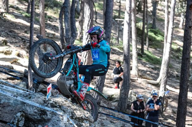 Alex Canales su Montesa nel Mondiale Trial2, stagione 2026