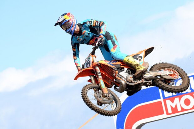 Sacha Coenen nel weekend del MXGP Arnhem 2026 con la KTM 250 SX-F