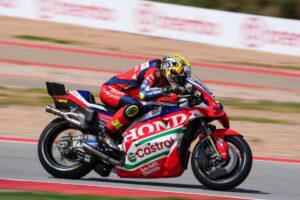 Honda HRC Castrol al GP d’Aragona MotoGP con Luca Marini e Joan Mir