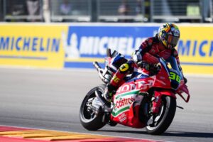 Honda HRC Castrol impegnata nella Sprint di Aragón della MotoGP 2026
