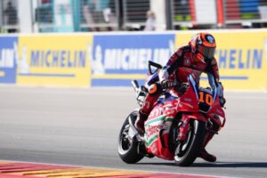 Honda HRC Castrol impegnata nella Sprint del Gran Premio di Aragón