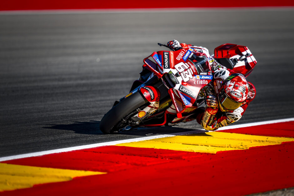 Sprint di Aragón della MotoGP con Marc Márquez protagonista e Ducati al vertice