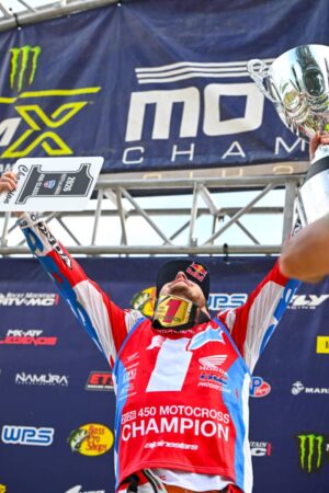 Hunter Lawrence, nuovo campione AMA Pro Motocross 450 2026 con Honda HRC Progressive