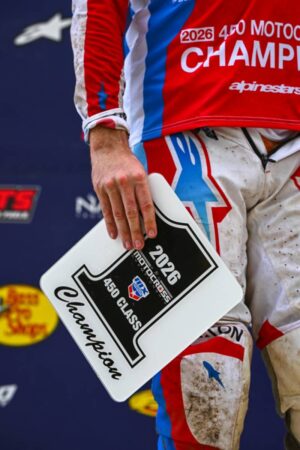 Honda HRC Progressive e Hunter Lawrence, campione AMA Pro Motocross 450 2026