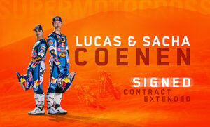 Lucas e Sacha Coenen, piloti Red Bull KTM, verso il SuperMotocross 2027