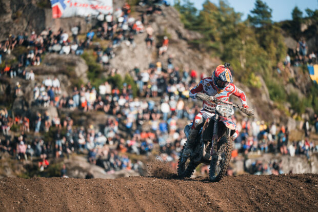 Andrea Bonacorsi porta la Ducati Desmo450 MX nella top 10 della qualifica MXGP Svezia