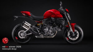 Ducati Monster, la naked bolognese premiata con il Red Dot Design Award 2026