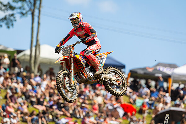 Jorge Prado con Red Bull KTM Factory Racing nel motocross AMA a Unadilla