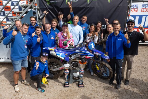 Lotte van Drunen e la Yamaha YZ250F protagoniste del GP d’Olanda WMX ad Arnhem