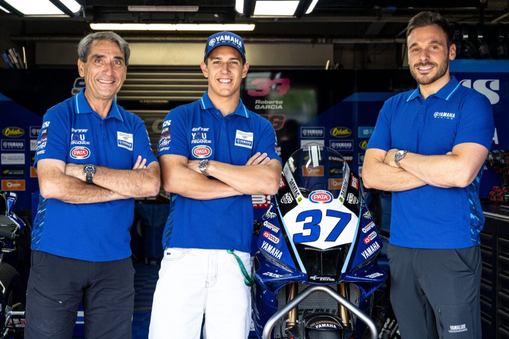 Roberto Garcia confermato da GMT94 Yamaha per il WorldSSP 2027