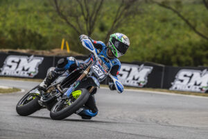 Supermoto S1GP a Visonta nella tappa ungherese del Campionato Europeo S4