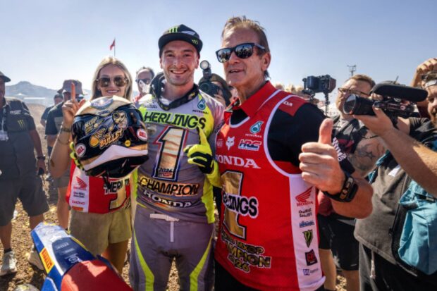 Jeffrey Herlings campione del mondo MXGP 2026 con Honda HRC PETRONAS